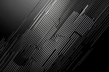 Close-up of a reflective metallic circuit board showcasing intricate patterns and electronic connections, symbolizing technology, innovation, and futuristic design.