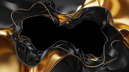 smoke on black background