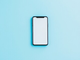 Sleek Smartphone Mockup on National Download Day Celebrating Modern Design and Digital Innovation for Tech Holidays