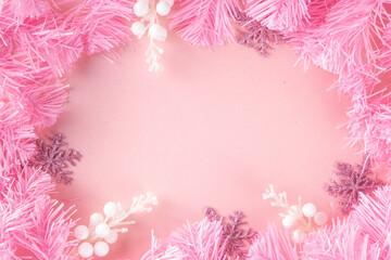 Obraz premium Kitschmas Christmas background