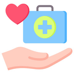 Obraz premium Health Service Icon