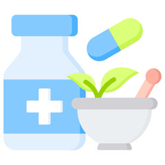 Herbal Treatment Icon
