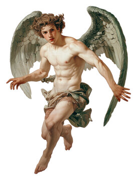 PNG A Typhon illustration mythological angel.