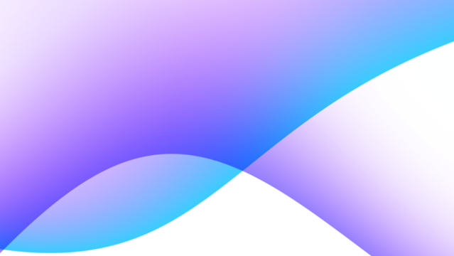 Blurred transparent gradient background. Elegant blue wavy line on Transparent png overlay background