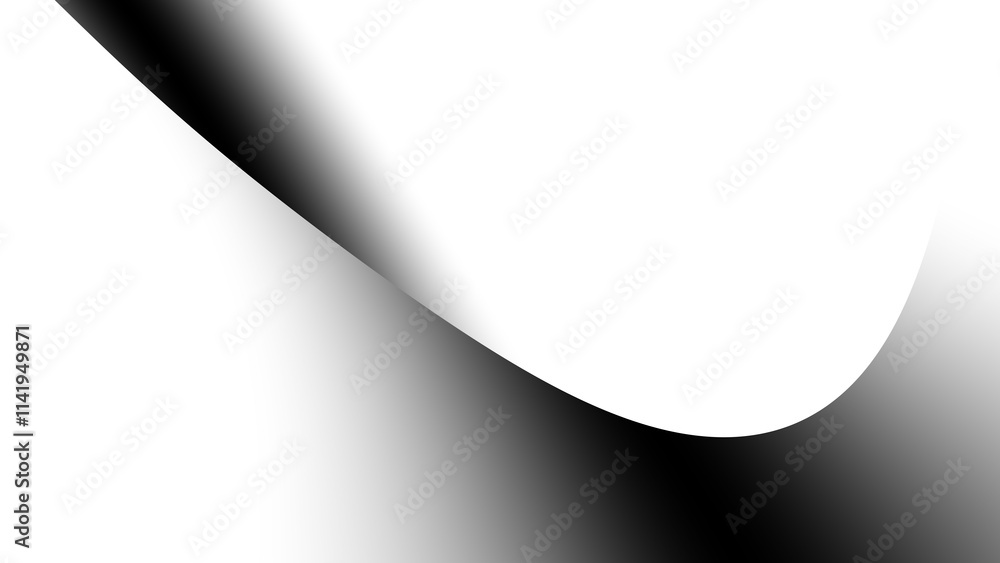 Fototapete Modern abstract overlay transparent background texture with layers of black and gray transparent material in grunge lines in random geometric
