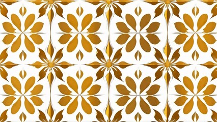 Fototapeta premium Seamless Pattern with Gold Foil Texture in Luxurious Style: Elegant Metallic Design for Decorative and Creative Themes