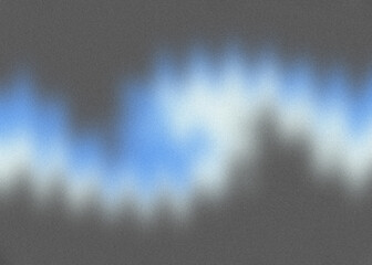 An abstract retro grainy wavy gradient blur background image.