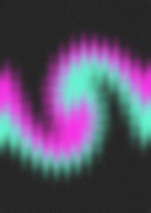 An abstract retro grainy wavy gradient blur background image.