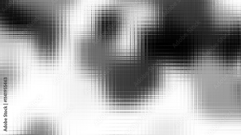 Fototapete Modern abstract overlay transparent background texture with layers of black and gray transparent material in grunge lines in random geometric