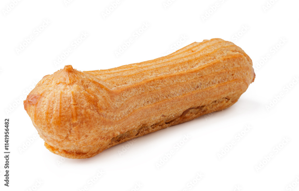 Poster unique confection shaped like a whimsical object displayed on a white background