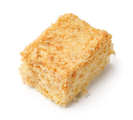 Delicious dessert treat made from layers of flaky pastry and sweet filling