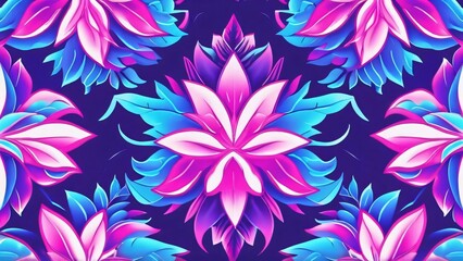 Vaporwave Lights in Neon Aesthetic: Retro-Futuristic Glow with Vibrant Colors for 80s Synthwave Themes