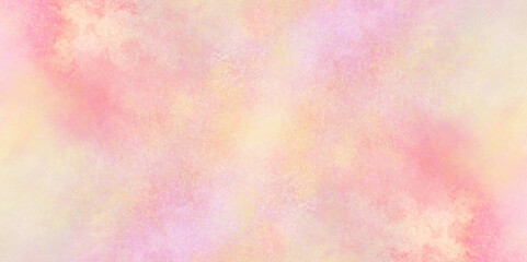 Soft watercolor background, watercolor background with pink and yellow color, Fantasy light red, pink shades watercolor background, subtle watercolor pink yellow gradient illustration.	