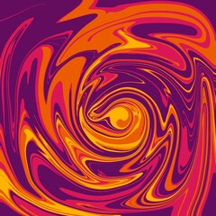 Digital Wave, Futuristic Marble Abstract