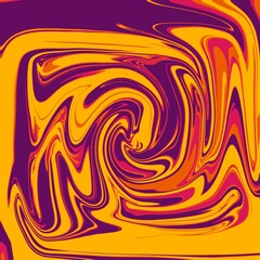 Digital Wave, Futuristic Marble Abstract