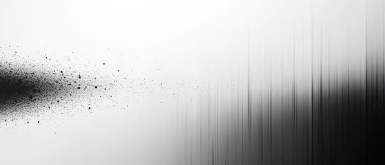 Obraz premium Abstract Gradient Background With Grainy Texture and Soft Transition from Black to White