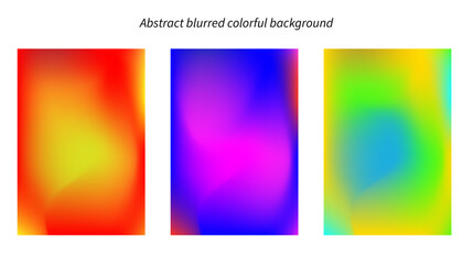 Fototapeta premium Abstract blurred colorful background