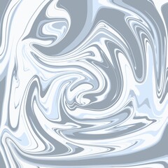 Gray Symphony, Minimalist Marble Abstract