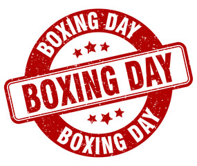 BOXING DAY stamp