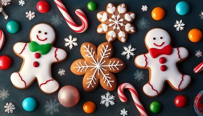 christmas gingerbread person