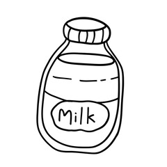 Bottle of milk