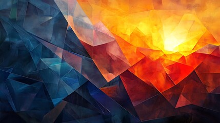 Abstract nature illustrations