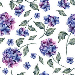 set of flowers pattern 