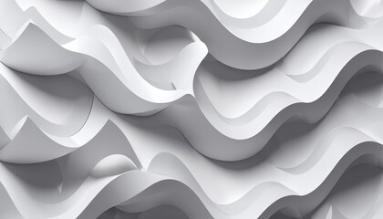 Repetitive Parametric Waves: Abstract Silver Minimalism