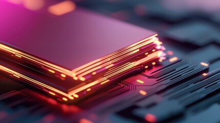 Understanding Passive Income Strategies through Stock Investments Visualized in Abstract Technology