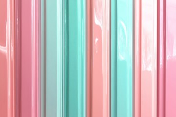 A gradient of soft pastel tones transitioning from blush pink to light turquoise.