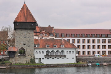 Blick in die Altstadt von Konstanz am Bodensee