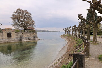 Blick von Konstanz auf den Bodensee	