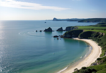 Naklejka premium landscape