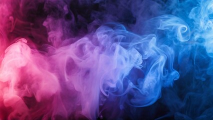 Electric Smoke in Futuristic Style: Dynamic and Colorful Background for Abstract and Energetic Themes