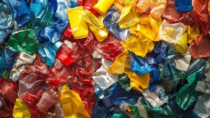 Colorful candy stones in red