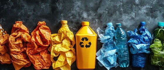 Recycling cycle symbol