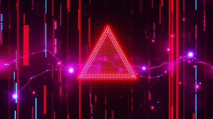 Abstract black and red Technology Background/ Wallpaper