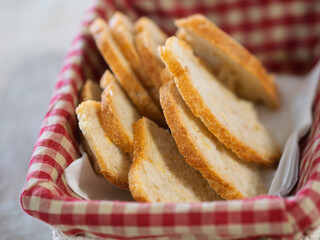 detail of italian bread in my house