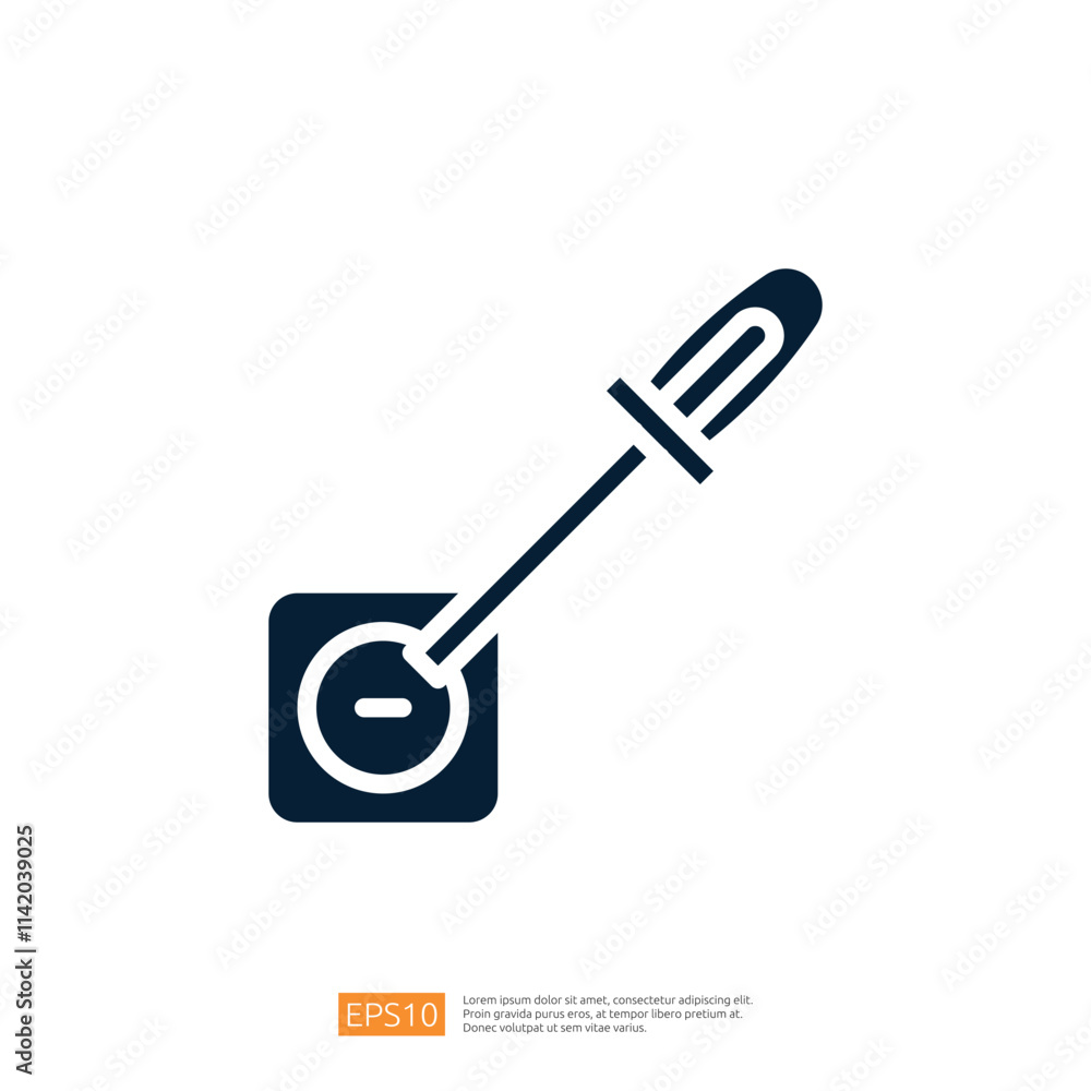 Poster this image features a dropper tool positioned above a circular container, representing a laboratory 