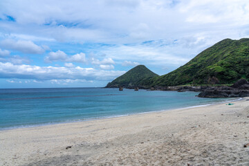 Obraz premium 屋久島の一湊海水浴場