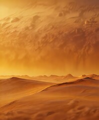 Naklejka premium Gradient of orange and yellow hues blending into a warm golden brown, color gradient, earthy feel