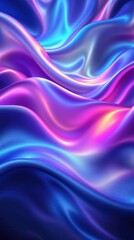 Fototapeta premium Abstract satin waves background 