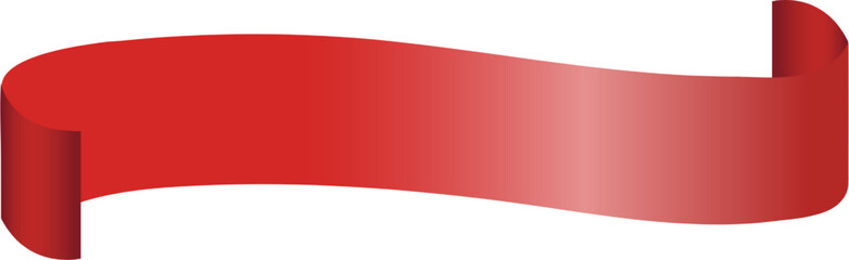 red ribbon banner