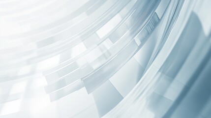 abstract background transparent data streams and geometric shapes