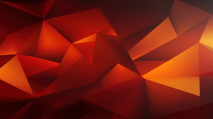 Obraz premium Abstract Red and Orange Geometric Background