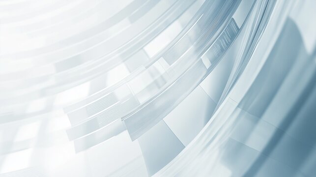 abstract background transparent data streams and geometric shapes
