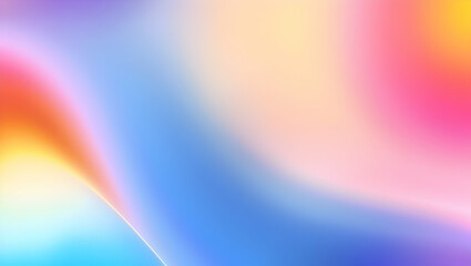 Vibrant colorful gradient background with smooth flowing abstract shapes.