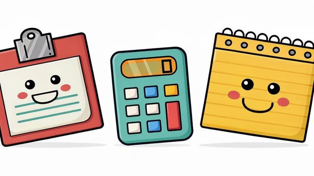 System Tools and Utilities A few icons for basic computer utilities each with fun simple designs and cheerful colors that bring a sense of nostalgia to the otherwise chaotic