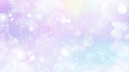 Obraz premium Soft Dreamy Abstract Background with Bokeh and Sparkling Effects