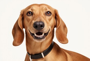 portrait of a dachshund